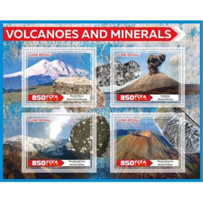 Вулканы и минералы